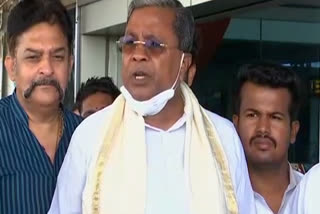 home minister Araga Jnanendra is a Irresponsible ministers: Siddaramaiah