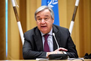 UN chief Antonio Guterres to visit Ukraine  russian invasion in ukraine  russia ukraine war  റഷ്യ യുക്രൈൻ യുദ്ധം  യുഎൻ ജനറൽ സെക്രട്ടറി അന്‍റോണിയോ ഗുട്ടാറസ്  യുക്രൈനിൽ യുഎൻ ഇടപെടൽ  യുക്രൈനിലെ റഷ്യൻ അധിനിവേശം  റഷ്യൻ സൈനിക നടപടി  യുഎൻ മാനുഷിക സഹായം