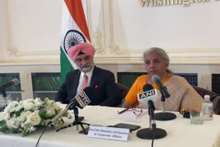 FM Nirmala Sitharaman in Washington