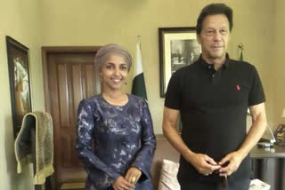 Ilhan Omar on unofficial and personal POK visit, Ilhan Omar on unofficial and personal POK visit says Biden official, Ilhan Omar POK visit issue, India condemns Ilhan Omar pok visit, ಇಲ್ಹಾನ್ ಒಮರ್ ಅನಧಿಕೃತ ಮತ್ತು ವೈಯಕ್ತಿಕ ಪಿಒಕೆ ಭೇಟಿ, ಇಲ್ಹಾನ್ ಒಮರ್ ಅಧಿಕೃತ ಮತ್ತು ವೈಯಕ್ತಿಕ ಪಿಒಕೆ ಭೇಟಿ ಎಂದ ಬೈಡೆನ್ ಅಧಿಕಾರಿಗಳು, ಇಲ್ಹಾನ್ ಒಮರ್ ಪಿಒಕೆ ಭೇಟಿ ವಿಚಾರ, ಇಲ್ಹಾನ್ ಒಮರ್ ಪಿಒಕೆ ಭೇಟಿ ಕುರಿತು ಭಾರತ ಖಂಡನೆ,