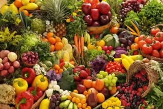 Vegetables and fruits prices