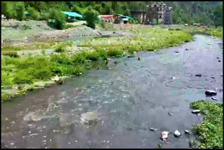 DIRTY WATER IN ASHWANI KHAD