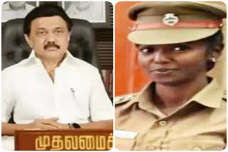 பெண் உதவி ஆய்வாளருக்கு கத்தி குத்து