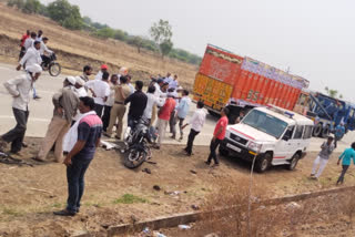 truck jeep accident in maharashtra