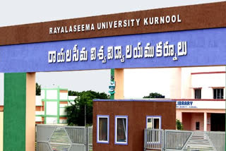 Student Suicide attempt at Rayalaseema university