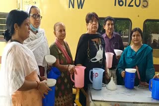 jal seva at gwalior railway station