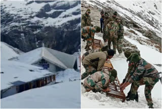 first picture of Hemkund Sahib