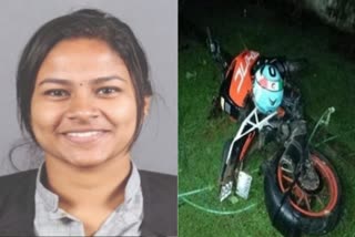 kottayam bike accident  college student dies of bike accident  കോട്ടയം ബൈക്ക് അപകടം  നിയന്ത്രണം വിട്ട ബൈക്ക് വീട്ടിലേക്ക് ഇടിച്ചുകയറി  ബൈക്ക് അപകടത്തിൽ വിദ്യാർഥിനി മരിച്ചു