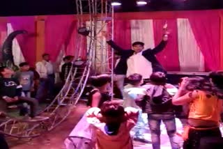 Video of Youth firing in a marriage ceremony in Bansur