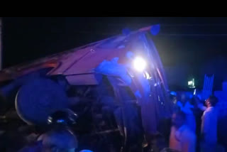 Gujarat devotees Bus accident: રૂરકી મેંગ્લોર હાઇવે પર ગુજરાતના શ્રદ્ધાળુઓની બસને નડ્યો કાળમૂખો અકસ્માત