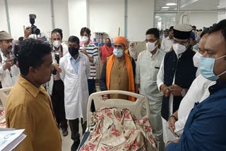 health minister vishwas sarang jabalpur visit