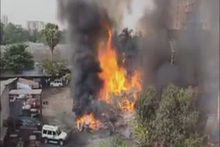 FIRE AT TANGRA FACTORY