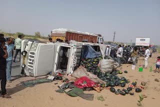 three died in bikaner road accident