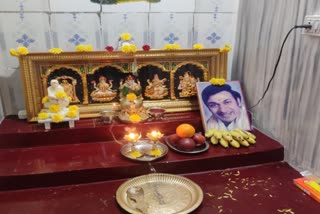 RajKumar fan put his Photo God Room and worshipping