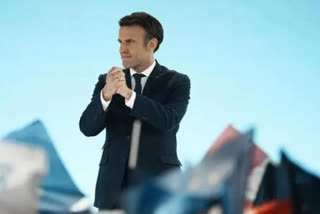 Macron supporters on hopes for 2nd 5-year term  Emmanuel Macron france president 2nd term  ഫ്രാൻസ് പ്രസിഡന്‍റായി വീണ്ടും ഇമ്മാനുവൽ മാക്രോണ്‍  ഫ്രാൻസ് പ്രസിഡന്‍റ് തെരഞ്ഞെടുപ്പില്‍ ഇമ്മാനുവൽ മാക്രോണിന് വീണ്ടും വിജയം  ഫ്രാന്‍ ഇന്നത്തെ വാര്‍ത്ത