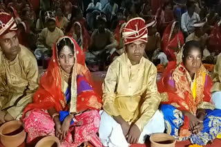 Mass marriage at Basukinath temple