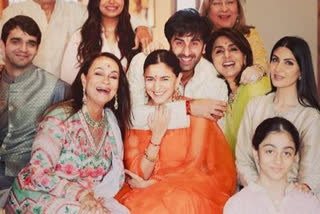 Ranbir Kapoor wraps wife Alia Bhatt in his arms picture from pre-wedding function