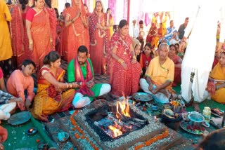 Bhagwat Katha Gyan Yagya in dumka