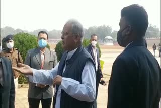 Politics heats up due to CM Bhupesh visit