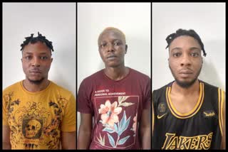 Arrest of three foreigners who defraud people