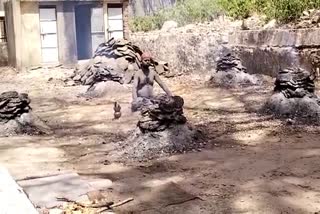 Sombar Maharaj doing Yagya in sariska forest