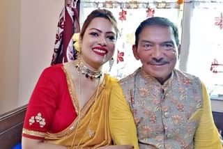 Arun Lal Marriage  Arun Lal wife  Arun Lal wife Bulbul  former indian cricketer arun lal  Arun Lal Wedding  Marriage  Aun Lal Marriage  Bengal Cricket Team  Bulbul  Indian Team  Arun Lal Marry  पूर्व क्रिकेटर अरुण लाल  अरुण लाल की शादी  पूर्व क्रिकेटर अरुण लाल की दूसरी शादी  अरुण लाल कौन हैं  अरुण लाल की पत्नी बुलबुल  खेल समाचार