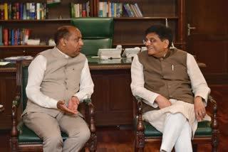 CM Jairam meets Union Minister Piyush Goyal