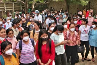 delhi-aiims-nurses-union-strike