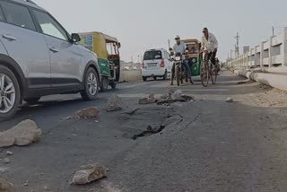 Surendranagar Narmada Bridge : સુરેન્દ્રનગરના નર્મદા પુલ પર વાહન ચાલકો ક્યારે શાંતિથી પસાર થશે?