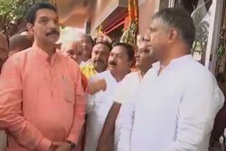 BJP state President nalin kumar kateel Visit