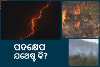 ବ୍ୟାପୁଛି ବନାଗ୍ନି, ରୋକିବାକୁ ବିଭାଗ ନେଉଛି ଅନେକ ପଦକ୍ଷେପ