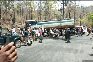 panna tanker diesel filled accident