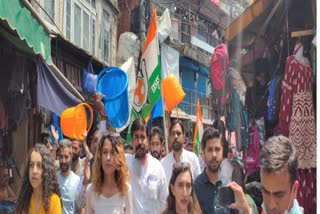 Youth Congress protest over water crisis in Shimla