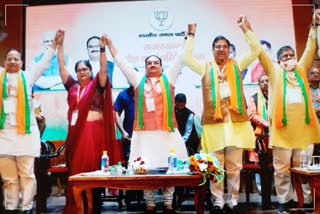 BJP Leaders with JP Nadda