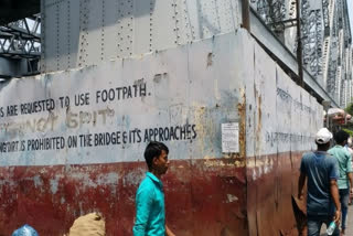 Special coating to protect Howrah Bridge pillars from spitting