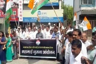 Congress Agitation Against Inflation