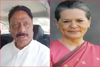 kuldeep rathore meets sonia gandhi