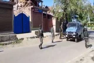 encounter  in pulwama, SECURITY FORCES ON AJOB