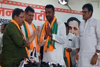 Shyam Singh Joined BJP in Jaipur