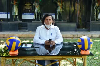 President Volleyball Federation Achyuta Samanta