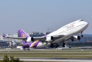 Thai Airways Flight escapes accident