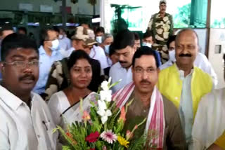 union-coal-minister-prahlad-joshi-arrives