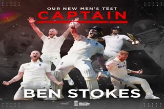 Ben Stokes named England Men’s Test Captain