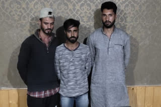 Three OGWs arrested, arms and ammunition recovered IN KUPWRA