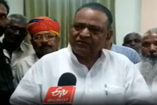 Khiladi Lal Bairwa on Rajasthan CM change