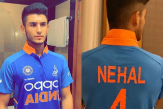21 years Nehal Wadhera  smashed  578 runs in Punjab U-23 tournament