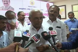 Minister Halappa Achar spark against former minister Priyank Kharge