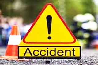 Road accident in Chaksu,  Bus and bike accident in Chaksu