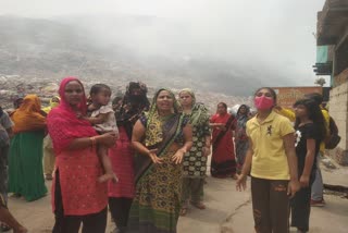 Air and water pollution increased from Bhalswa landfill site people are getting fatal diseases