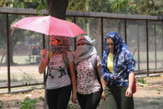 Heat wave sweeps across India  Likely to prevail till May 1  India Meteorological Department (IMD) forecast  heatwave will persist over northwest and central India during the next five days  കടുത്ത ചൂട്;  ചൂട്  ഇന്ത്യയില്‍ അടുത്ത അഞ്ച് ദിവസം കടുത്ത ചൂട്